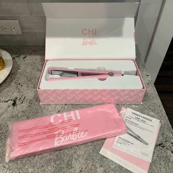 Barbie Other - ✨NIB✨ CHI x Barbie 1″ Digital Titanium Hairstyling Iron Dream Pink